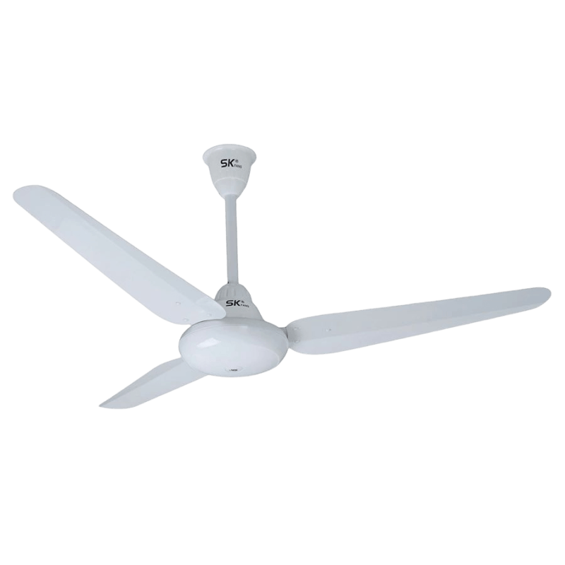 SK Fans Super Deluxe Inverter Fan-White & Off White