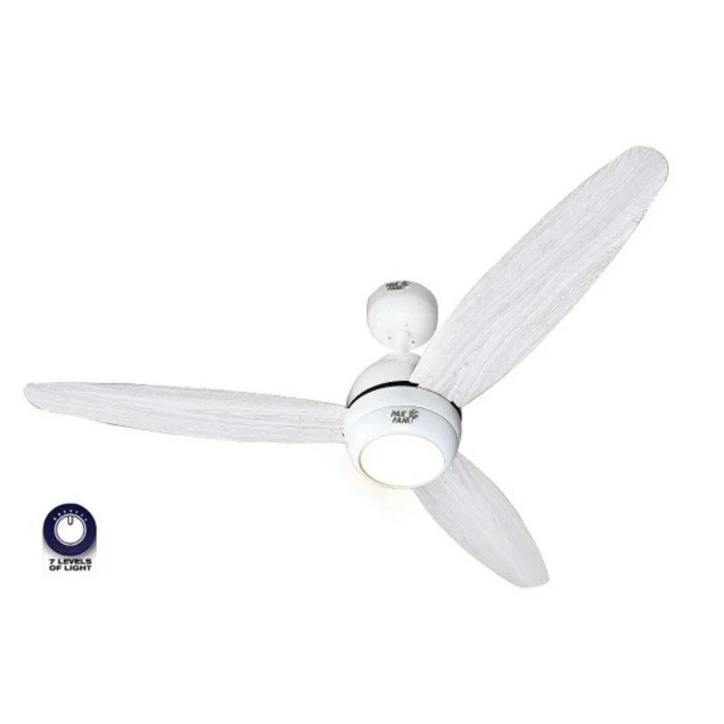 Pak Fan Elegance AC/DC Fan Black/Off White-56"