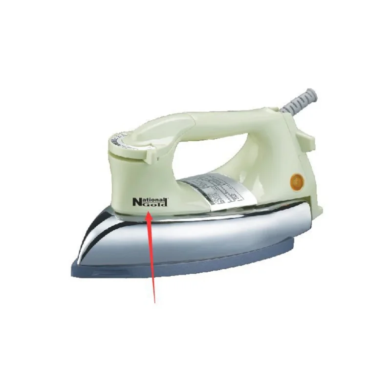 National Gold-Dry Iron-Golden Plate-White